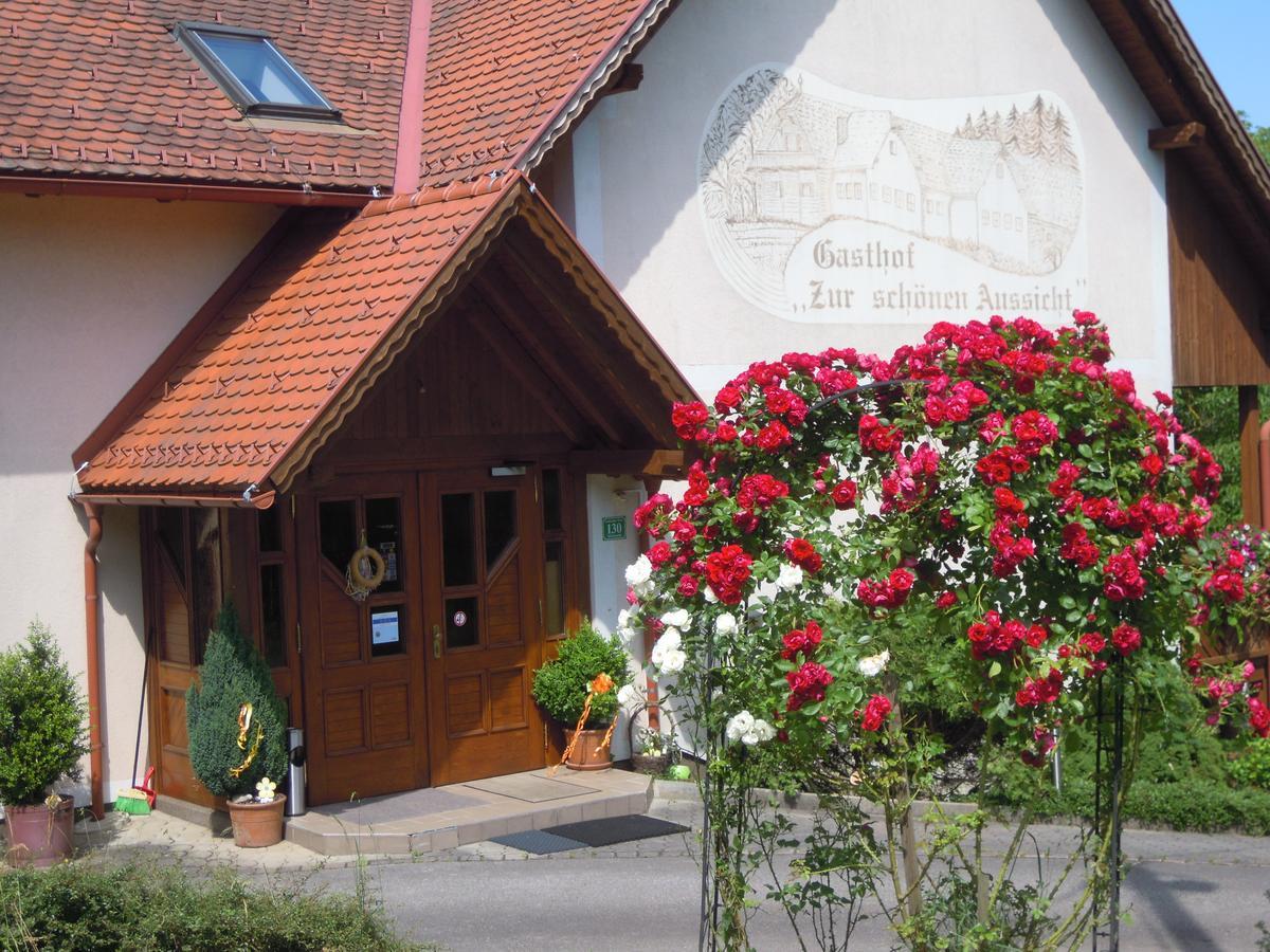 Gaestehaus Zur Schoenen Aussicht Wies Eksteriør bilde